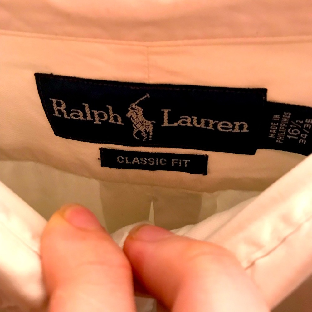 Ralph Lauren button down shirt